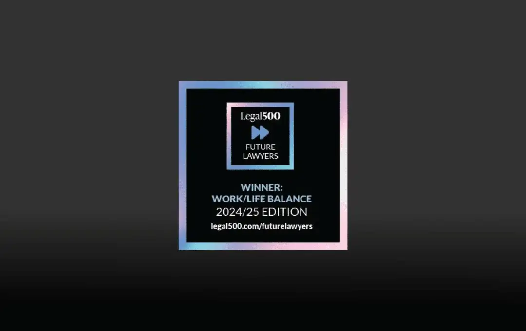 Legal 500 Work/Life Balance 2024/25 Edition