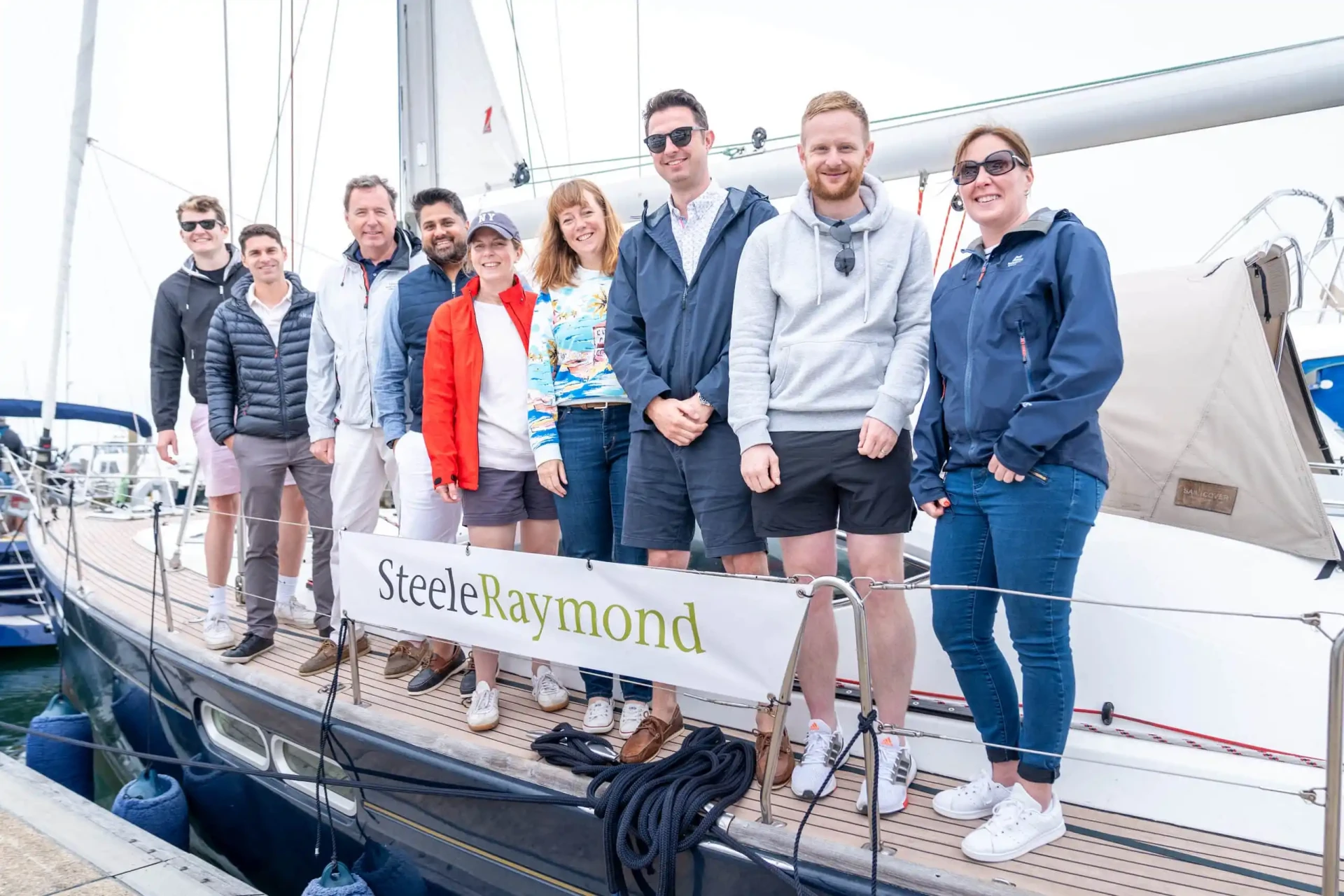 A thrilling day of sailing at Steele Raymond’s first charity regatta!